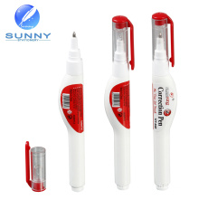 Hot Sale Multi-Purpose 7ml White Correction Pen, Promotional Correction Fluid with Metal Tip